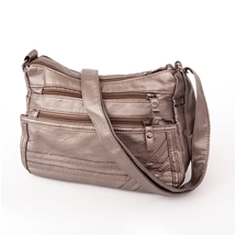 Bethaney Buttery Soft Bag Pewter